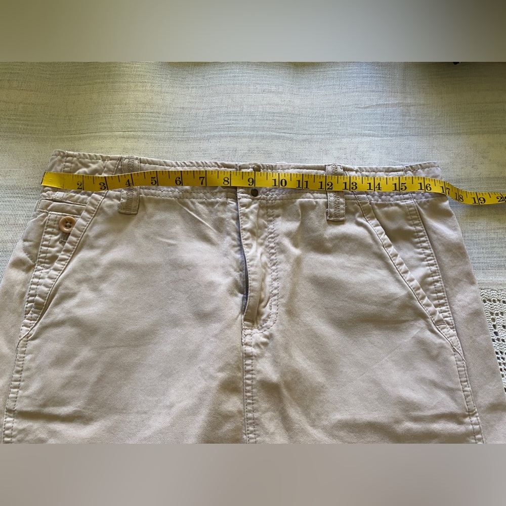 Eddie Bauer khaki skirt size 8 tall - Picture 8 of 8